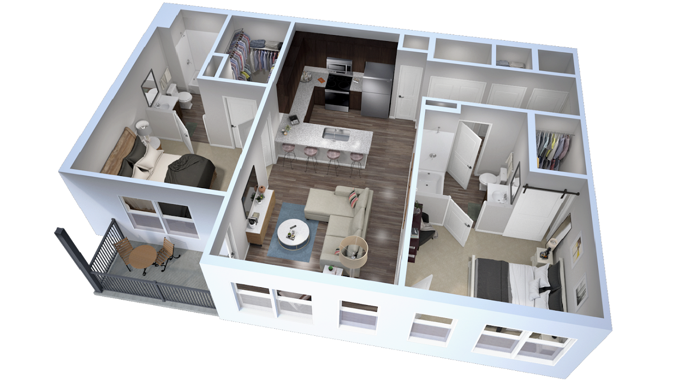 Graham Park Luxury apartment unit c
